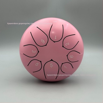 Τονγκ ντράμ από ατσάλι άνθρακα, 8 ήχοι, μοντέλο 6-8-8, για παιδιά και διαλογισμό