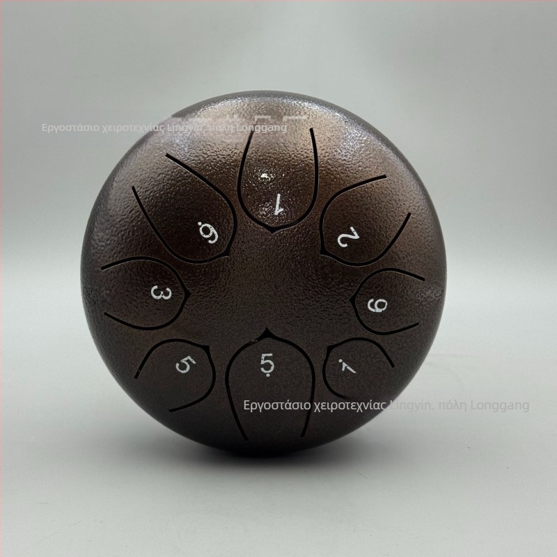 Τονγκ ντράμ από ατσάλι άνθρακα, 8 ήχοι, μοντέλο 6-8-8, για παιδιά και διαλογισμό