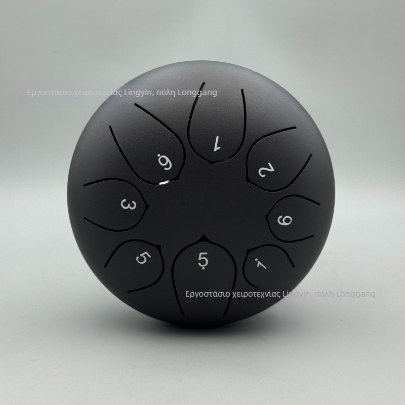 Τονγκ ντράμ από ατσάλι άνθρακα, 8 ήχοι, μοντέλο 6-8-8, για παιδιά και διαλογισμό