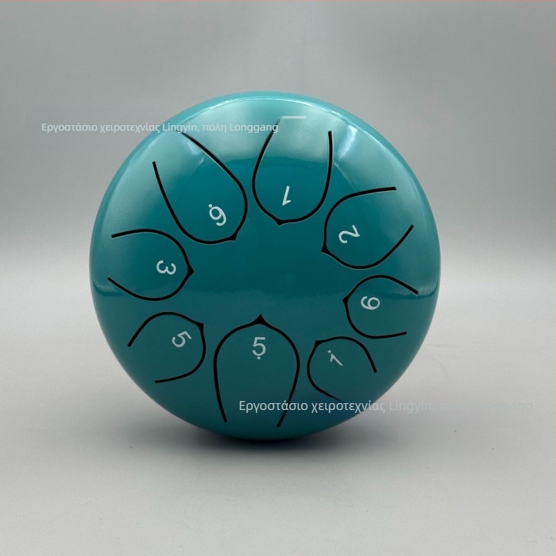 Τονγκ ντράμ από ατσάλι άνθρακα, 8 ήχοι, μοντέλο 6-8-8, για παιδιά και διαλογισμό