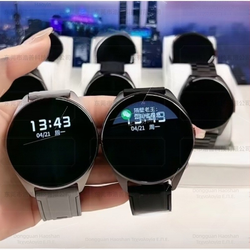 GT3 Smartwatch με κλήσεις Bluetooth, πληρωμές NFC, παρακολούθηση καρδιακού ρυθμού, οξυγόνο αίματος και γλυκόζη αίματος