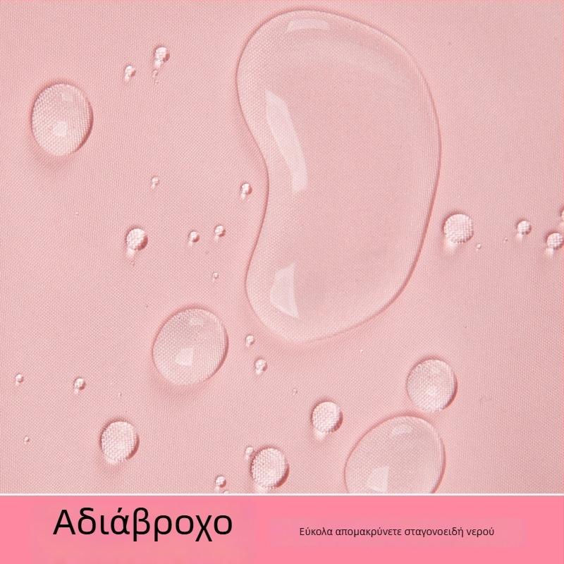 Παιδικό αδιάβροχο σε στυλ κολλεγίου, με σχολική τσάντα, μεγάλο γείσο, ύφασμα Chun yafang, TPU επίστρωση, επαναχρησιμοποιήσιμο, 400 g