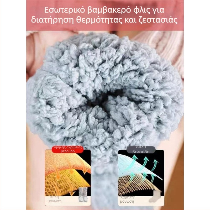 Θερμαινόμενες παντόφλες με ενσωματωμένη θέρμανση πάτου, USB τροφοδοσία, επάνω μέρος από γνήσιο δέρμα, σόλα TPU – Παντόφλες/Οικιακά Παπούτσια