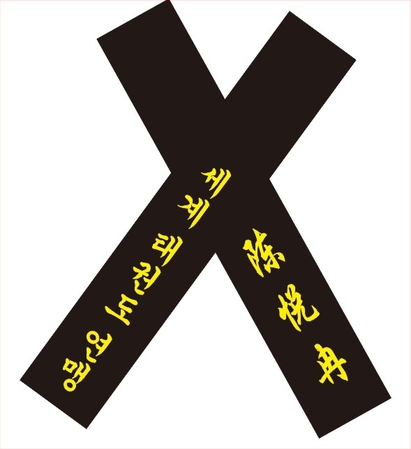 Ζώνη Taekwondo για ενήλικες με κεντημένο όνομα και χάραξη – βαμβακερό ύφασμα 85% με επένδυση από λινό-μίγμα 85% – κατάλληλη για Taekwondo