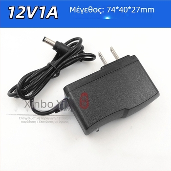 12V μετασχηματιστής ισχύος τύπου switch για κάμερες επιτήρησης και LED οθόνες, είσοδος 100-240V, έξοδος 12V, OEM διαθέσιμο