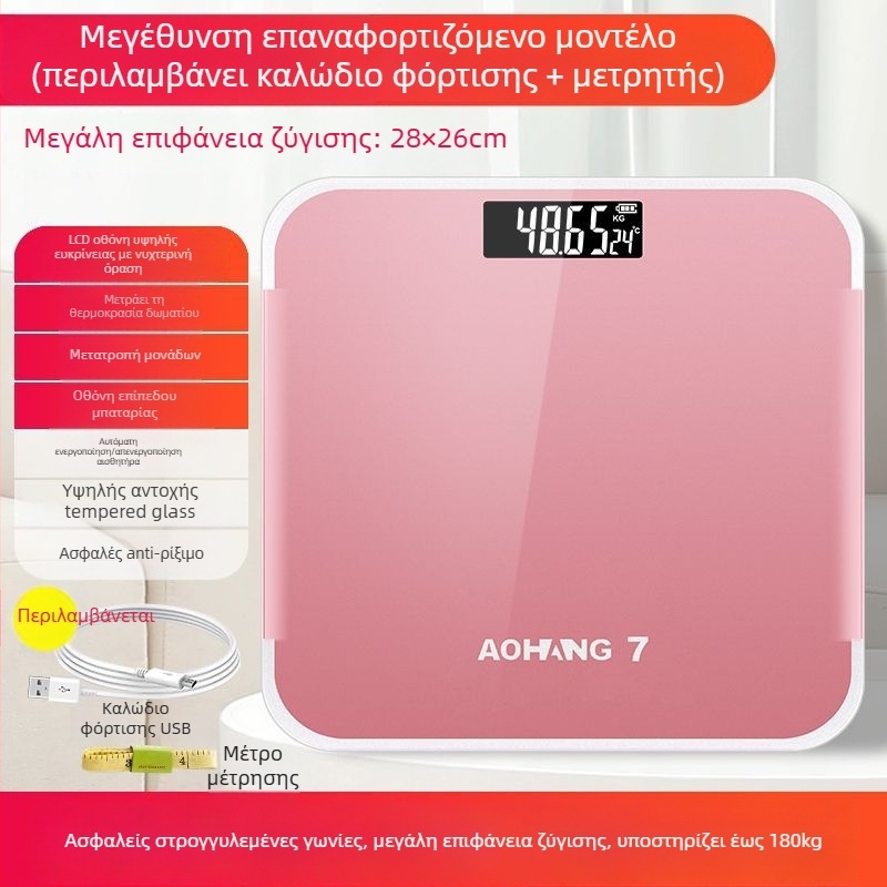 Ηλεκτρονική ζυγαριά σώματος για ενήλικες; γενική χρήση; μέγιστη χωρητικότητα: 1; τροφοδοσία: λεπτομέρειες