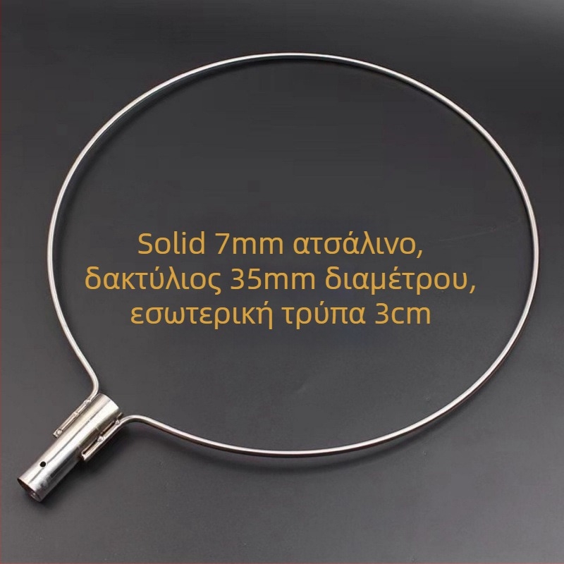 Κεφαλή διχτυού αλιείας από ανοξείδωτο χάλυβα, χειροποίητη; Υλικό διχτυού: Άλλο; Φορτίο: Άλλο; Βάθος: Άλλο