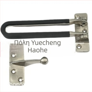 Κλειδαριά πόρτας από κράμα ψευδαργύρου, αντικλοπή, ηλεκτροπλαστικό φινίρισμα, μοντέρνο μινιμαλιστικό στυλ