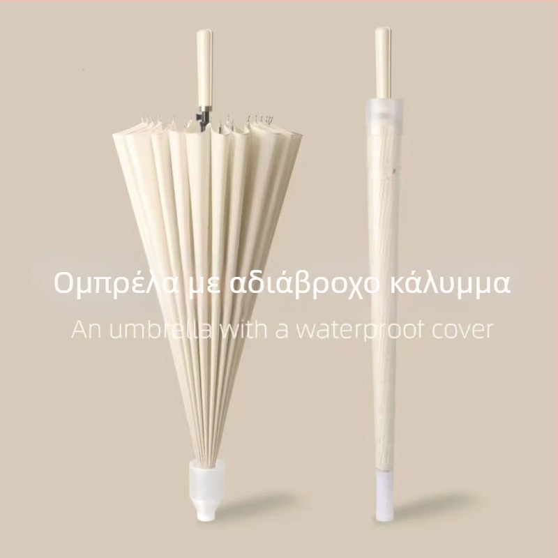 Ανδρική ομπρέλα γκολφ με 24 ράβδες, μακρύ χέρι, αυτόματη λειτουργία ανοίγματος, αδιάβροχο ύφασμα 190t, δυνατότητα εκτύπωσης λογότυπου