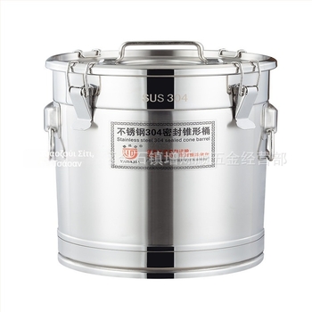 304 ανοξείδωτος κάδος αποθήκευσης – κυκλικός, ανθεκτικός σε διαρροές, πάνω от 5 L, κατάλληλος για κρασί, ζύμωση, λάδι, τσάι και ρύζι