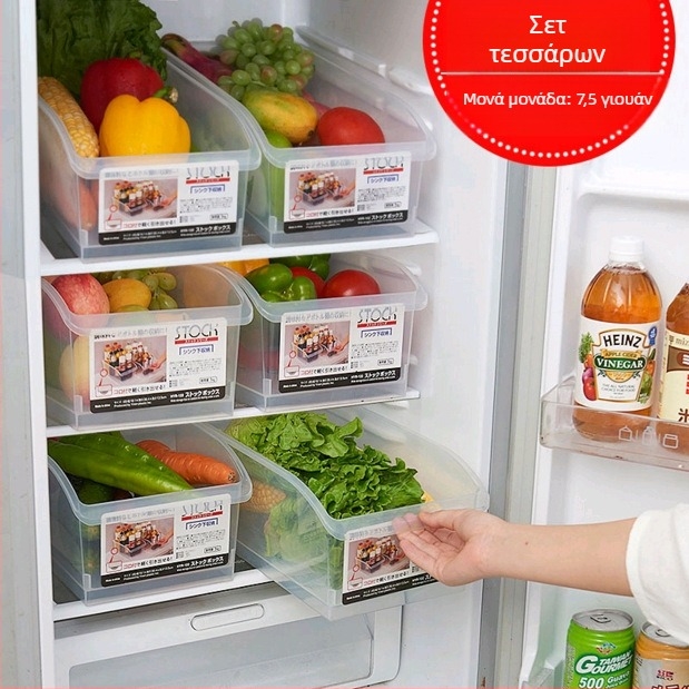 Κουτί αποθήκευσης αυγών και ντιμπούλινγκ, τύπος συρταριού, PP υλικό, για κουζίνα ψυγείο/καταψύκτη