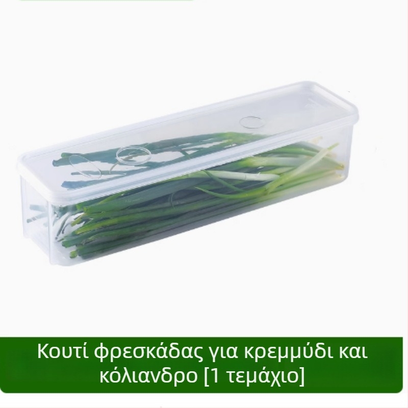 Πλαστικό δοχείο αποθήκευσης με σφράγιση, διατήρηση φρεσκάδας, απλός μοντέρνος σχεδιασμός, μοντέλο 1