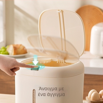 Κουτί αποθήκευσης ρυζιού με στεγανοποίηση, αντίυγρασίας και απωθητικό εντόμων — από PP πλαστικό, χωρητικότητα 10 L ή περισσότερο, δυνατότητα προσαρμογής και εκτύπωσης λογότυπου