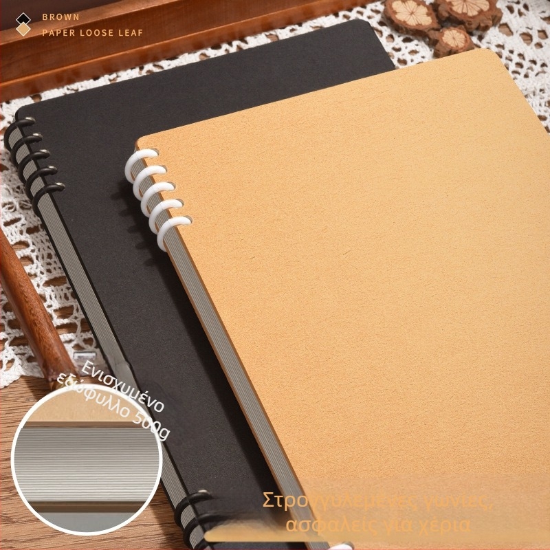 Σημειωματάριο Bai shuo — Δέσιμο με φύλλα ξεχωριστά, εξώφυλλο από χαρτί, Dowling χαρτί, 80 g/m², 50–100 σελίδες