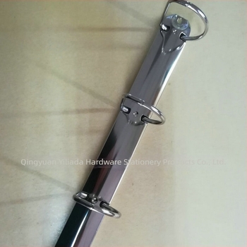 Μεταλλικό κυκλικό κλιπ PD292-4-38/26, κλιπ με 4 οπές για φακέλους και έγγραφα, προσαρμόσιμο