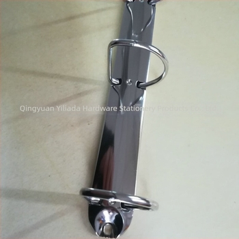 Μεταλλικό κυκλικό κλιπ PD292-4-38/26, κλιπ με 4 οπές για φακέλους και έγγραφα, προσαρμόσιμο