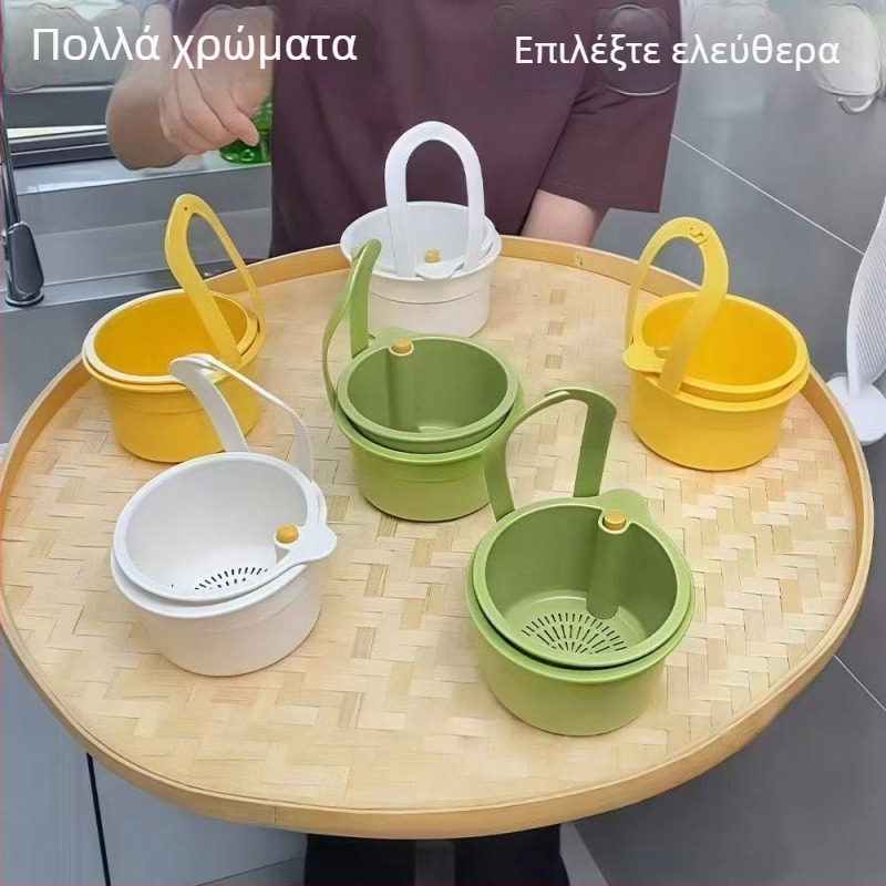 Κρεμαστό καλάθι αποστράγγισης νεροχύτη – Υλικό PP, για διαχωρισμό υπολειμμάτων τροφίμων και πλύσιμο φρούτων