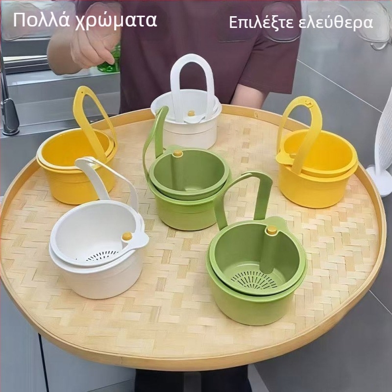 Κρεμαστό καλάθι αποστράγγισης νεροχύτη – Υλικό PP, για διαχωρισμό υπολειμμάτων τροφίμων και πλύσιμο φρούτων