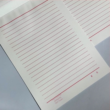 Χαρτί μονής γραμμής για γράψιμο, μάρκα Three Circles, υλικό: χαρτί, κωδικός προϊόντος: Single line-letter paper, μοντέλο: Single line letter paper, στυλ: κινέζικος φάκελος