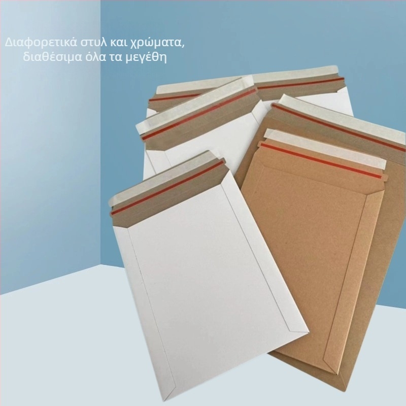 Εξπρές φάκελος εγγράφων - κατασκευή από χαρτόνι, δυνατή εκτύπωση λογότυπου, δυνατότητα παραμετροποίησης, κωδικός προϊόντος 004