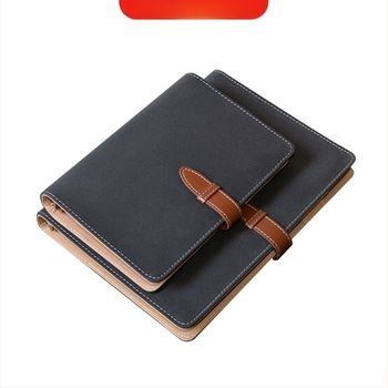 Ημερολόγιο YH113 με εξώφυλλο από συνθετικό δέρμα, χαλαρή δέση με φύλλα, χαρτί 80 g/m², 100–200 σελίδες