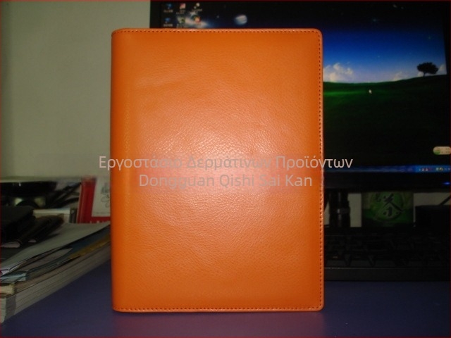 Εξατομικευμένο σημειωματάριο με κάλυμμα από δέρμα/ψεύτικο δέρμα, με ανοιχτά φύλλα, Forest χαρτί 80 g, εκτύπωση λογότυπου