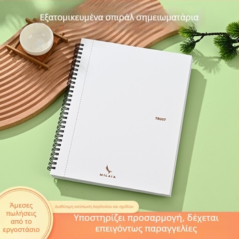 Σπιράλ σημειωματάριο Nolan 0001, σειρά cartoon, κατασκευασμένο κατ’ παραγγελία, 100 σελίδες, χαρτί 80 g/m²