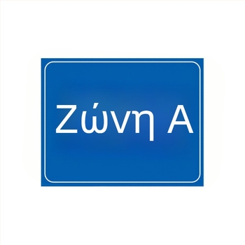 PVC πινακίδες ασφαλείας αποθήκης με διαχωριστικά ζωνών, πινακίδες ταυτοποίησης ραφιών, UV εκτύπωση, προσαρμόσιμες