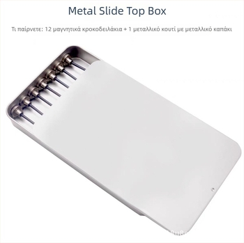 Huihang πορτοφόλι από ανοξείδωτο ατσάλι