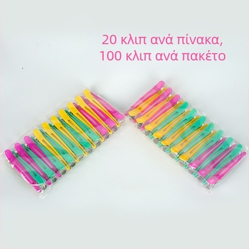 Τσιμπιδάκι μαλλιών τύπου κροκοδειλ XT-5 – Card Xuan, 100 τεμ. ανά συσκευασία, προέλευση Zhejiang, εγχώρια μάρκα