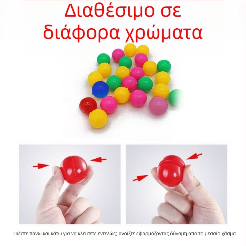Ανοίξιμη μπάλα κλήρωσης – πλαστικό, μάρκα Yiru, αντικείμενο εκδήλωσης, πασχαλινό αυγό