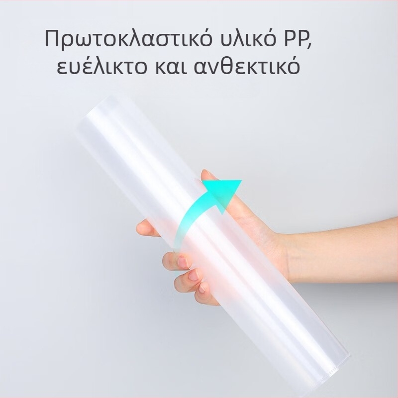 Διάφανη PP θήκη εγγράφων, L-σχήματος αποθήκευσης, μάρκα Deli, μοντέλο 5706, πάχος 0.18 mm