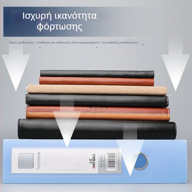 Α4 πλαστικό κουτί αρχείων, υλικό PP, αναδιπλούμενο με S‑άγκισμα και βρόχο, μάρκα Youlejia, πλάτος πίσω 50