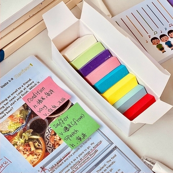 Αυτοκόλλητες σημειώσεις σε μορφή τούβλου, μη επικολλητές, χωρίς άδεια IP