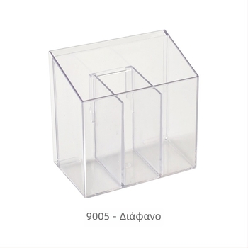 Κρεμαστό διαχωρισμένο κουτί αποθήκευσης καλλυντικών (μοντέλο 9005; PET πλαστικό; διαφανής σχεδιασμός; αποθήκευση)