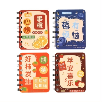 Τετράδιο με σπιράλ Cartoon σειρά, μοντέλο a1372, 160 σελίδες, χαρτί 60 g/m², δέσιμο με σπιράλ