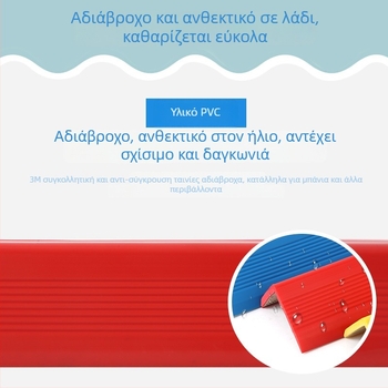 Geno Protection Προσαρμοσμένες λωρίδες προστασίας γωνιών για τοίχους και άκρες τραπεζιών, 50 τεμάχια, μήκος κατόπιν παραγγελίας