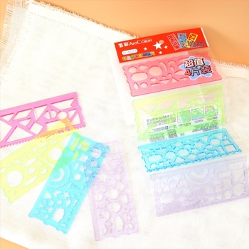 Χάρακας Art Color 6079, πλαστικός, μοντέλο 6079, βάρος 74 g