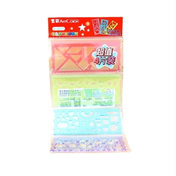 Χάρακας Art Color 6079, πλαστικός, μοντέλο 6079, βάρος 74 g