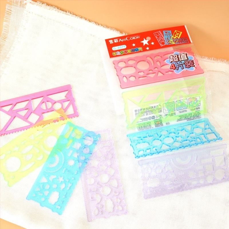 Χάρακας Art Color 6079, πλαστικός, μοντέλο 6079, βάρος 74 g