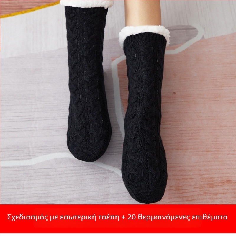 USB θερμαινόμενες παντόφλες για οικιακή χρήση – βαμβακερό επάνω μέρος, unisex, κατάλληλες για ύπνο