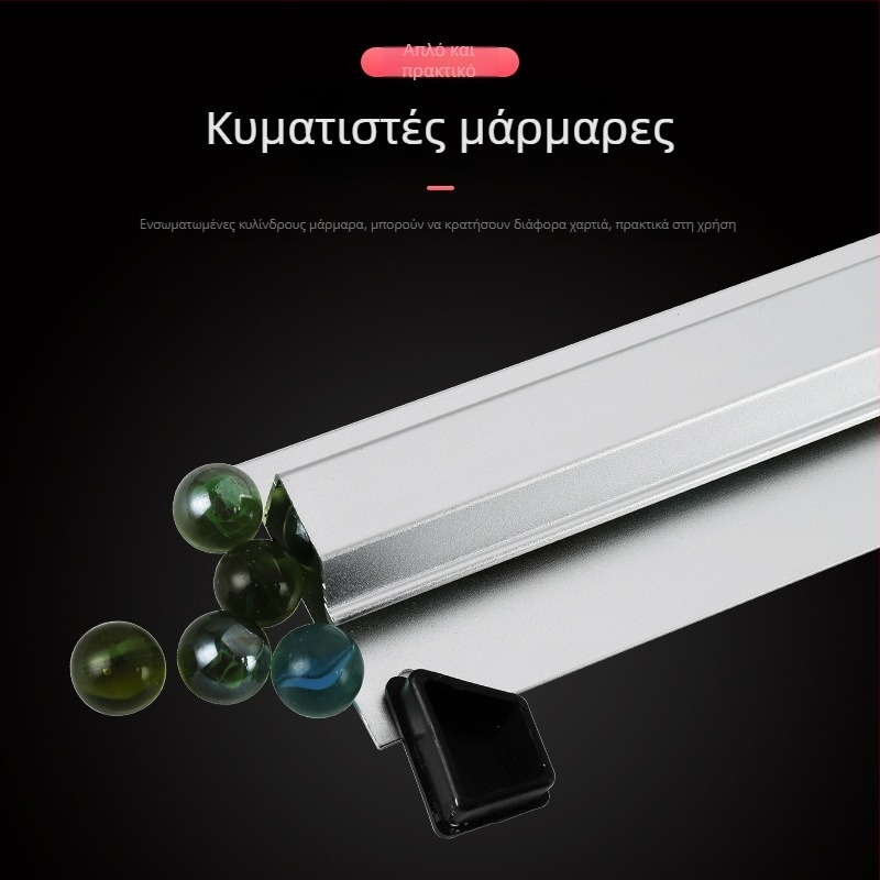 Agig Κλιπ τοίχου για μενού και αποδείξεις από ανοξείδωτο χάλυβα