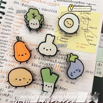 Κλιπ σημειώσεων, ακρυλικό, μάρκα Other.