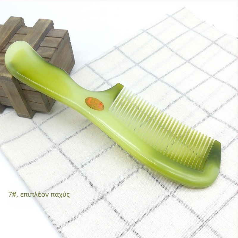 Ξύλινο αναδιπλούμενο χτένα για γυναίκες με μακριά μαλλιά (αναδιπλούμενος σχεδιασμός, παχυσμένος)