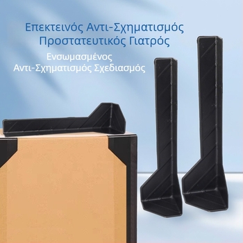 Πλαστικός τρίγωνος προστατευτής γωνίας για χαρτοκιβώτια, μεταφορική συσκευασία, εξουσιοδοτημένο ιδιωτικό εμπορικό σήμα