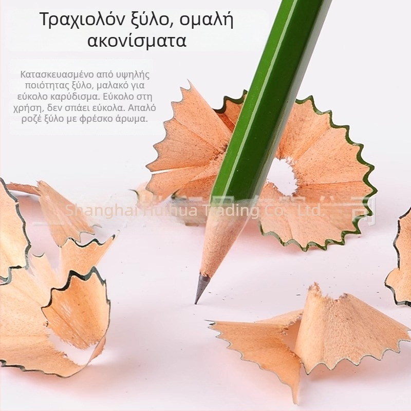 Ξύλινο εξάγωνο μολύβι Tombowdragonfly HB/2B/2H γραφίτης για σχέδιο και σκίτσο