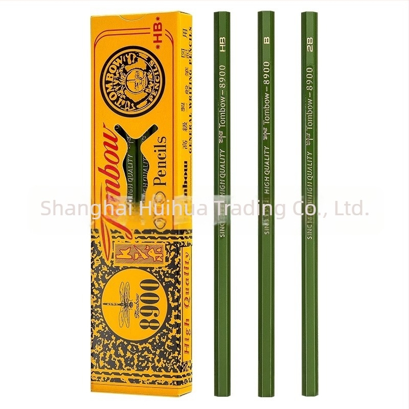 Ξύλινο εξάγωνο μολύβι Tombowdragonfly HB/2B/2H γραφίτης για σχέδιο και σκίτσο