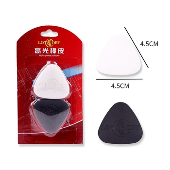 Γόμα τέχνης από καουτσούκ υψηλής γυαλάδας, στρογγυλό τρίγωνο σχήμα, σετ 30 γόμες για σκίτσο και ζωγραφική