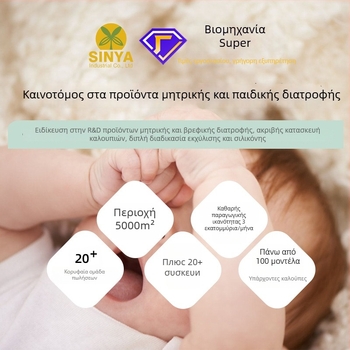 Sweet Baby Φορητή θήκη γάλακτος σε σκόνη για μωρά με τέσσερα διαμερίσματα, MC108