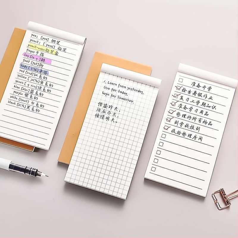 Ruiqisi σημειωματάριο με καπάκι από kraft χαρτί, αναδιπλούμενο καπάκι, 48 φύλλα